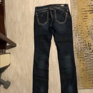 Rock Revival Straight Leg Dark Jeans